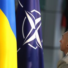 Paryžius: Vokietija ir JAV priešinasi Ukrainos pakvietimui į NATO