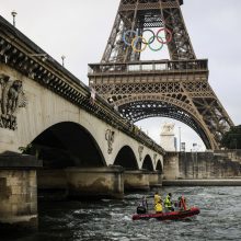 Likus trims savaitėms iki Paryžiaus olimpinių žaidynių, Senos upės vandens kokybė pagerėjo