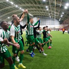 Vilniaus „Žalgirio“ futbolininkai iškovojo LFF Supertaurę