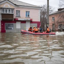 Dar du Rusijos regionai dėl potvynių paskelbė nepaprastąją padėtį