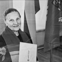 Mirė buvusi partizanų ryšininkė, Kengyro sukilimo dalyvė L. Daumelytė-Jakaitienė