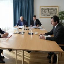 Serbijos ir Kosovo vadovai surengė ilgai lauktas tiesiogines derybas