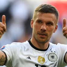 Slovakus sutriuškinę vokiečiai – „Euro 2016“ ketvirtfinalyje
