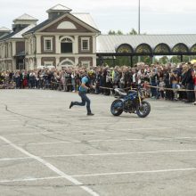 Incidentas baikerių šventėje: nevaldomas motociklas riedėjo į minią