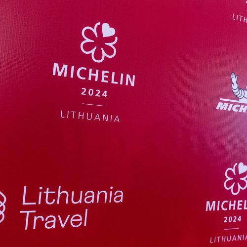 „Michelin“ gido įvertinimo paskelbimas  © P. Peleckio / BNS nuotr.