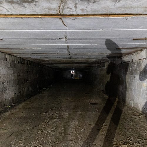 Tunelis po Konstitucijos prospektu  © P. Peleckio / BNS nuotr.