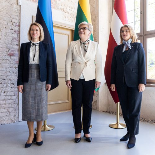 Baltijos Ministrų Tarybos ministrų pirmininkų susitikimas  © P. Peleckio / BNS nuotr.
