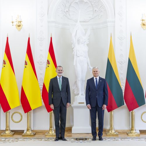 Lietuvoje lankosi Ispanijos karalius