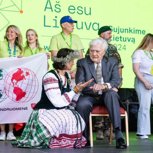 Pasaulio lietuvių bendruomenių ir Lietuvos tautinių bendrijų dienos atidarymas