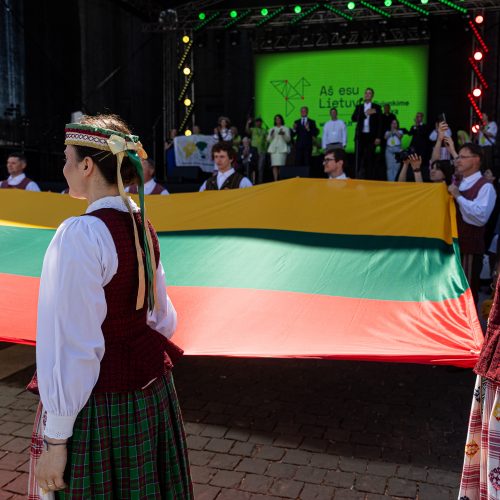 Pasaulio lietuvių bendruomenių ir Lietuvos tautinių bendrijų dienos atidarymas  © P. Paleckio/BNS nuotr.