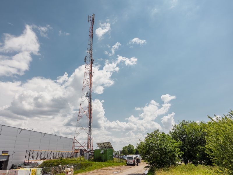 Vilniuje vyras užlipo ant mobiliojo ryšio operatoriaus bokšto