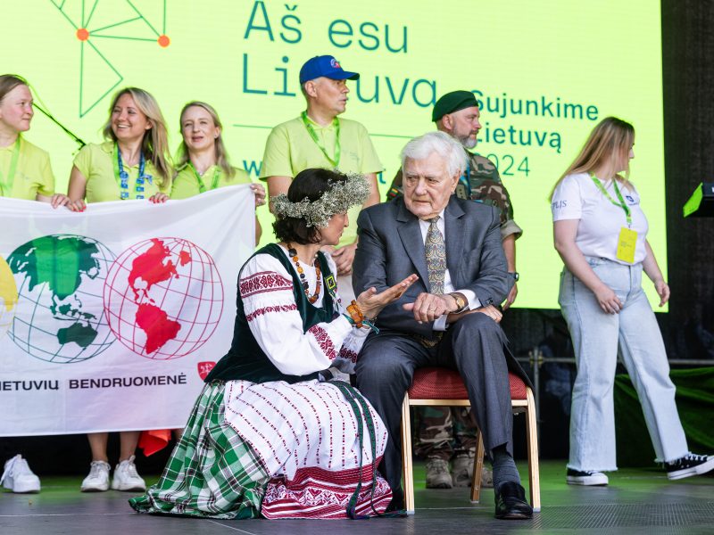 Pasaulio lietuvių bendruomenių ir Lietuvos tautinių bendrijų dienos atidarymas