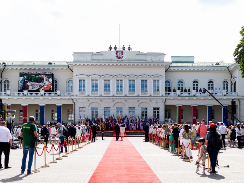 Iškilminga Respublikos Prezidento vėliavos keitimo ceremonija