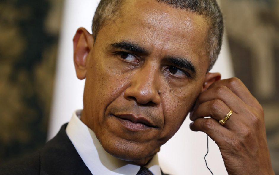 B. Obama Izraelio premjerui telefonu pasakė esąs labai sunerimęs dėl Gazos