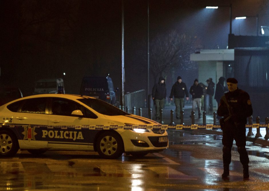 Juodkalnijoje granatą į JAV ambasadą sviedęs vyras susisprogdino