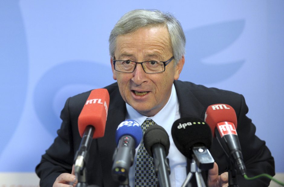 J.- C. Junckeris savo viziją gynė rizikuodamas susiremti su E. Macronu