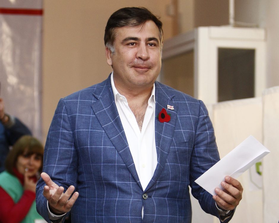 Patikino: buvęs Gruzijos prezidentas M. Saakašvilis gali laisvai grįžti į savo šalį