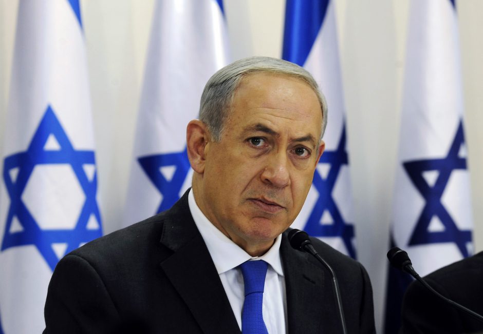 B. Netanyahu: jeigu būsiu išrinktas, Palestinos valstybės nebus