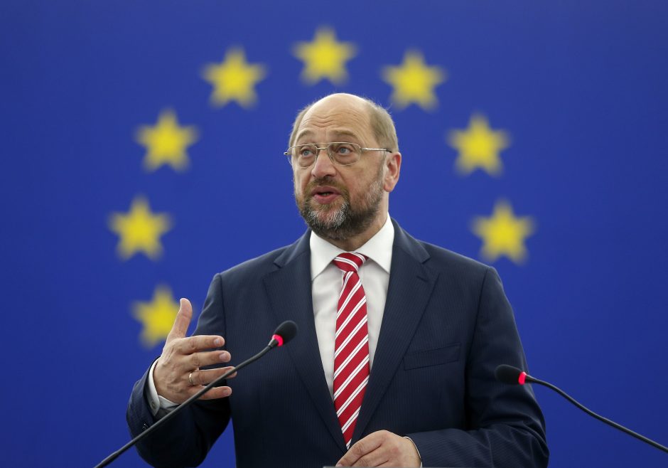 Vokietijos socialistas M. Schulzas – naujos sudėties Europos Parlamento pirmininkas