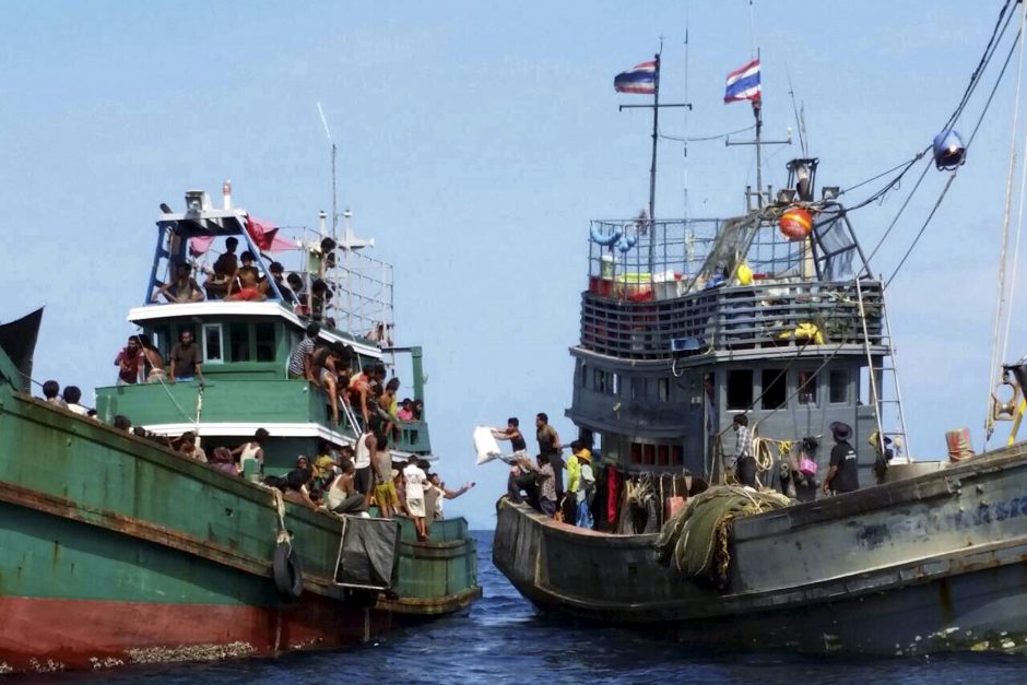 Nelegalūs migrantai iš Bangladešo – Malaizijos ir Tailando globoje