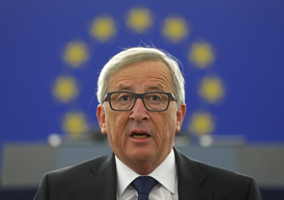Motinos mirtis nesutrukdė J.- C. Junckeriui pasakyti metinę kalbą
