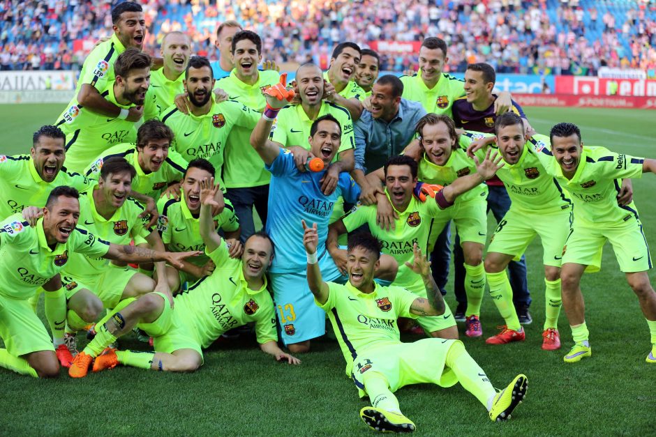 Baigėsi Ispanijos futbolo elito 2014-2015 metų sezono pirmenybės