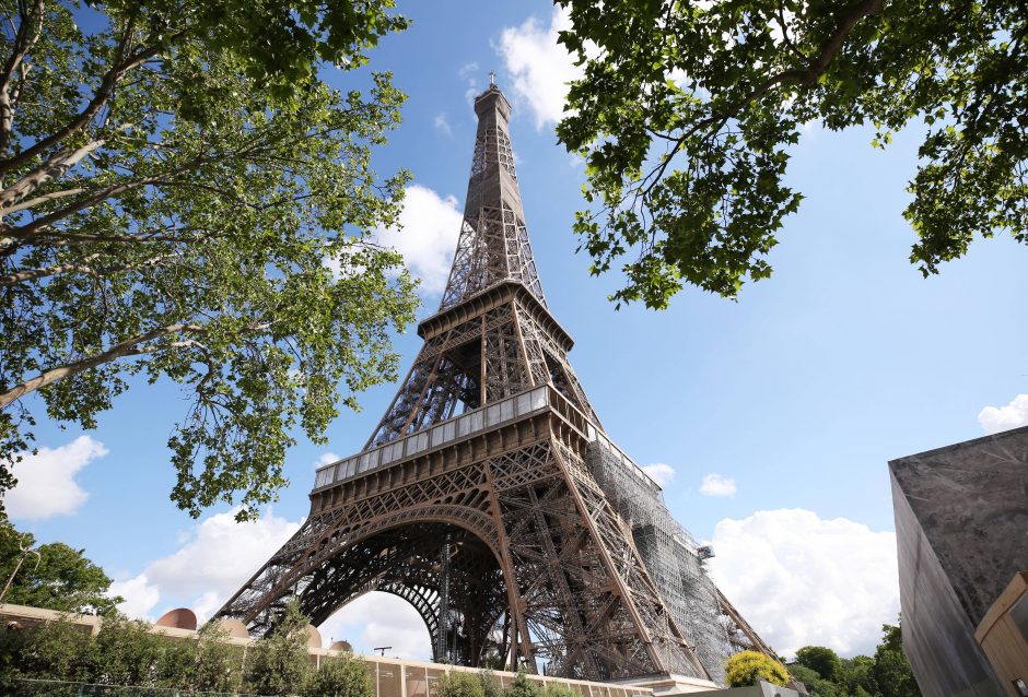 Dėl sprogmens grėsmės buvo evakuotas Eifelio bokštas