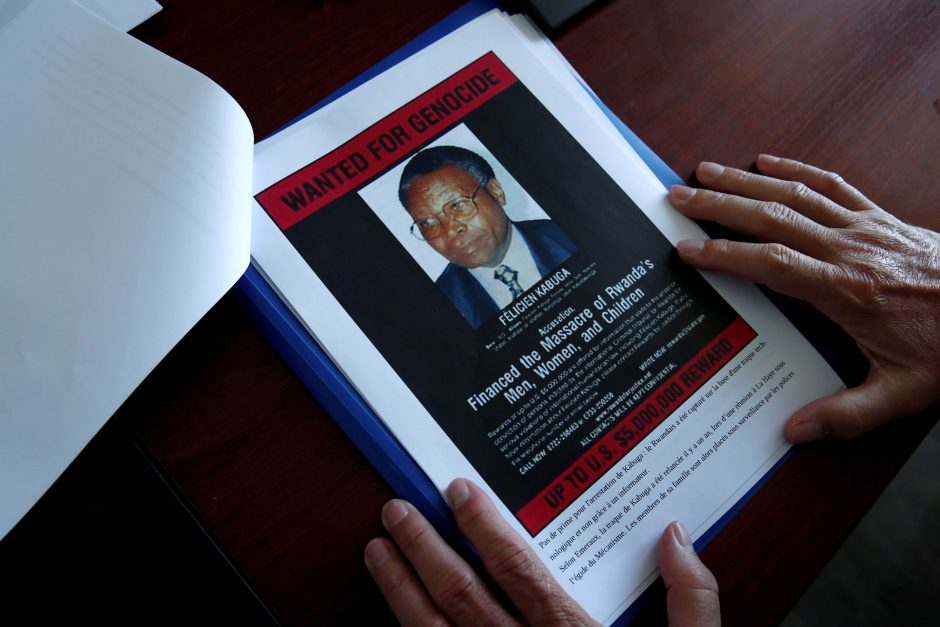 Ruandos genocido bylos įtariamąjį ruošiamasi perkelti į Hagą