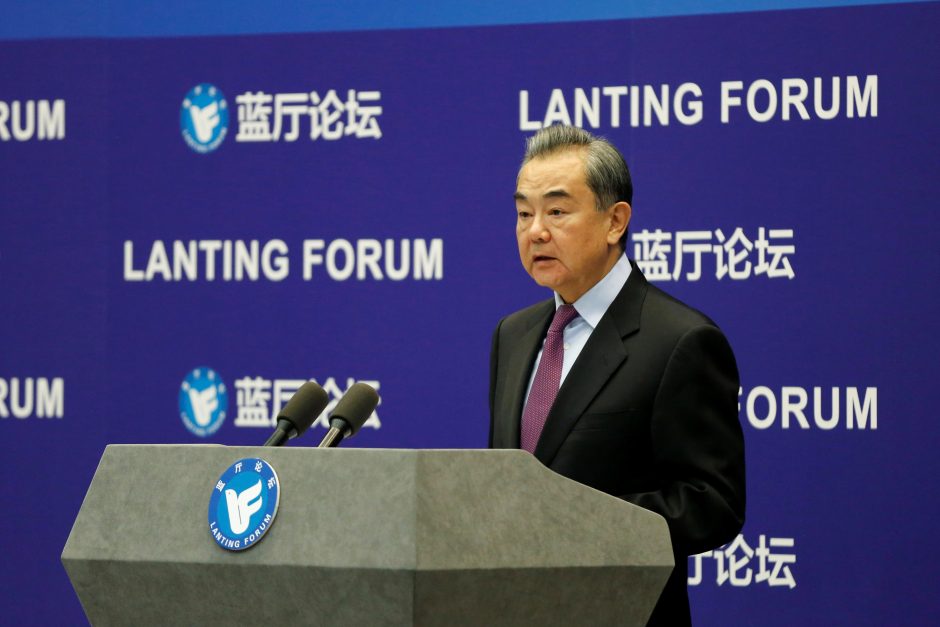 Kinų ministras: Sindziangas yra puikus pavyzdys dėl žmogaus teisių pažangos