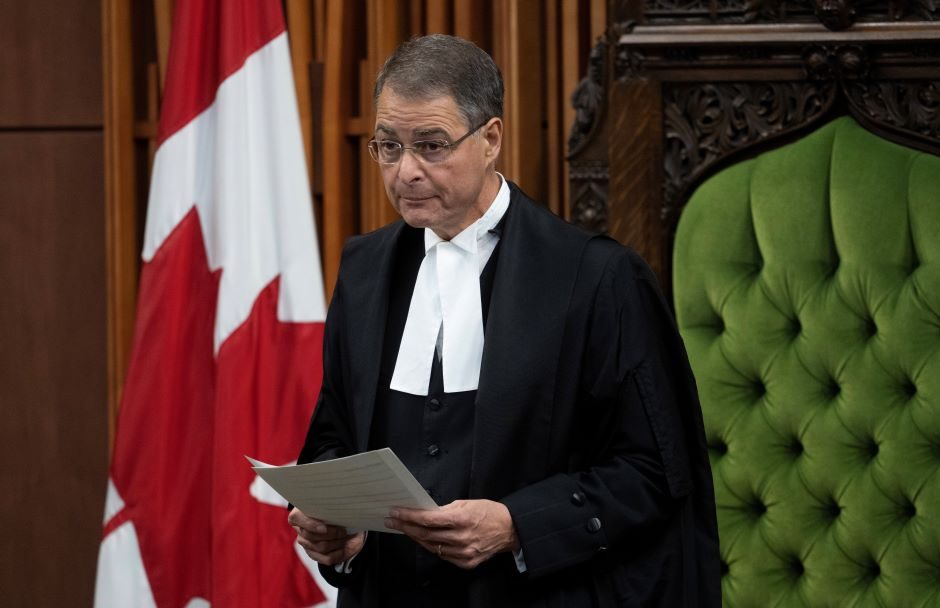 Kanados parlamento pirmininkas dėl nacių veterano pagerbimo atsistatydino