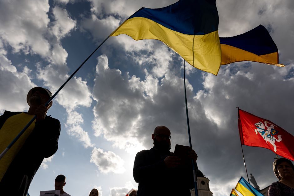 VGT: kasmetinė Lietuvos parama Ukrainai nebus mažesnė nei 190 mln. eurų