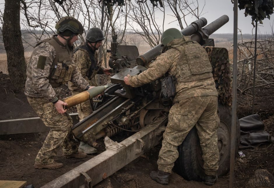 Pareigūnas: Ukraina didina gynybinius pajėgumus palei visą sieną su Rusija ir Baltarusija