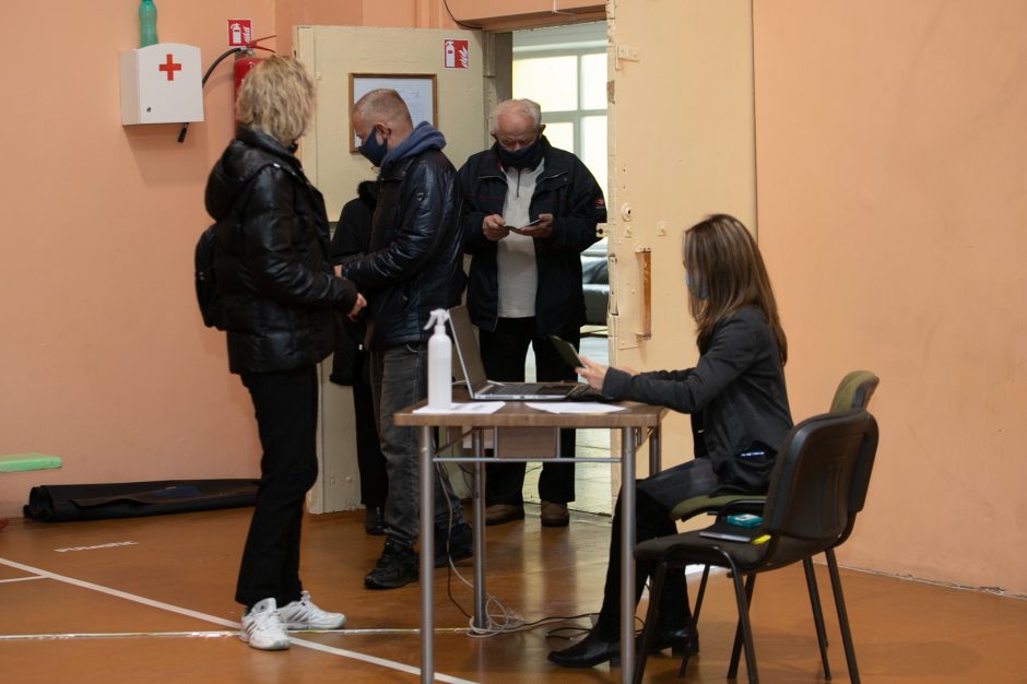 Kauniečiai renka naują Seimą (balsavimas rinkimų antrajame ture)