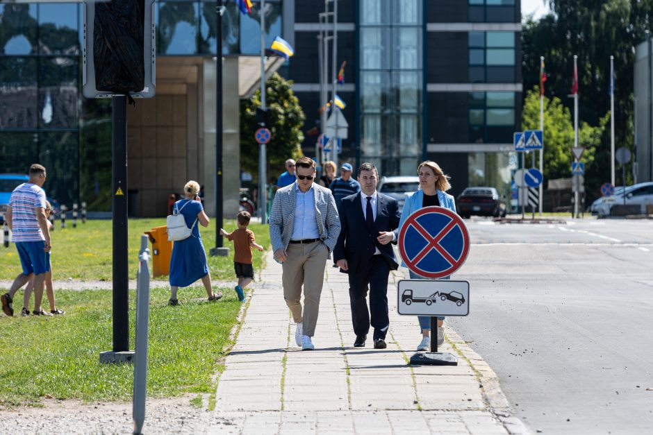 V. Benkunskas: NATO viršūnių susitikimui Vilniuje suplanuoti infrastruktūros darbai yra baigti