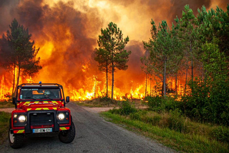 Miškų gaisrai Portugalijoje: liepsnoja visa šalis
