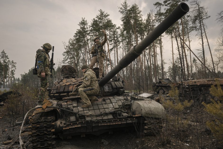 Rusijos kariuomenė: per parą Ukrainoje sunaikinti 52 kariniai objektai