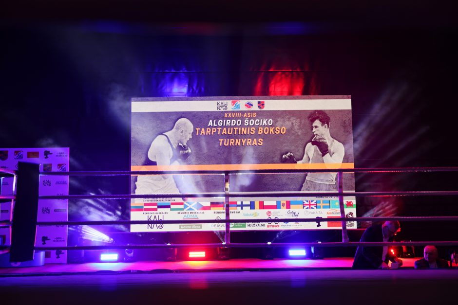 Finalinė tarptautinio A. Šociko bokso turnyro diena