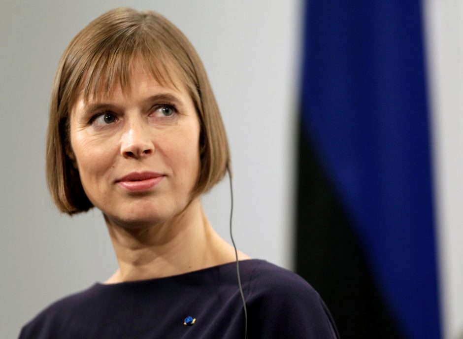 Estijos prezidentė: Europa niekada nesusimovė ir nenuvylė nė vienos narės