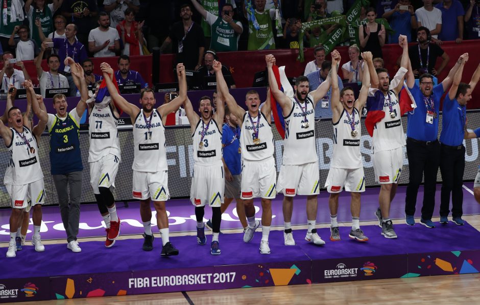Istorinis triumfas: Slovėnija pirmą kartą tapo Europos čempione
