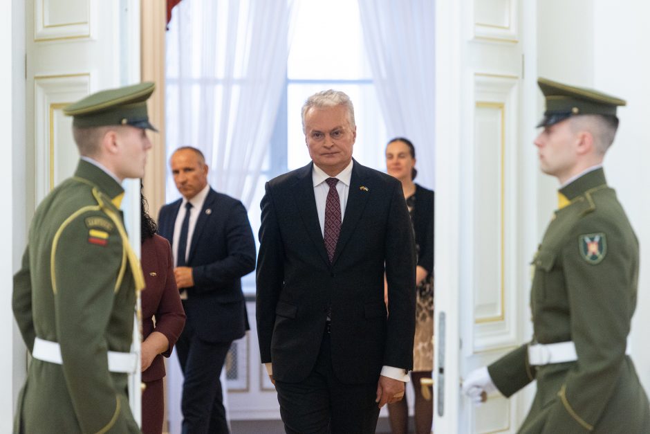 G. Nausėdos susitikimas su Kosovo prezidente