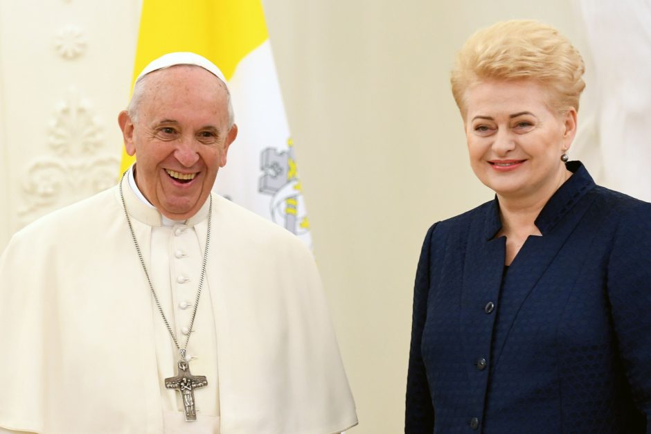 D. Grybauskaitė vyks į Vatikaną susitikti su popiežiumi