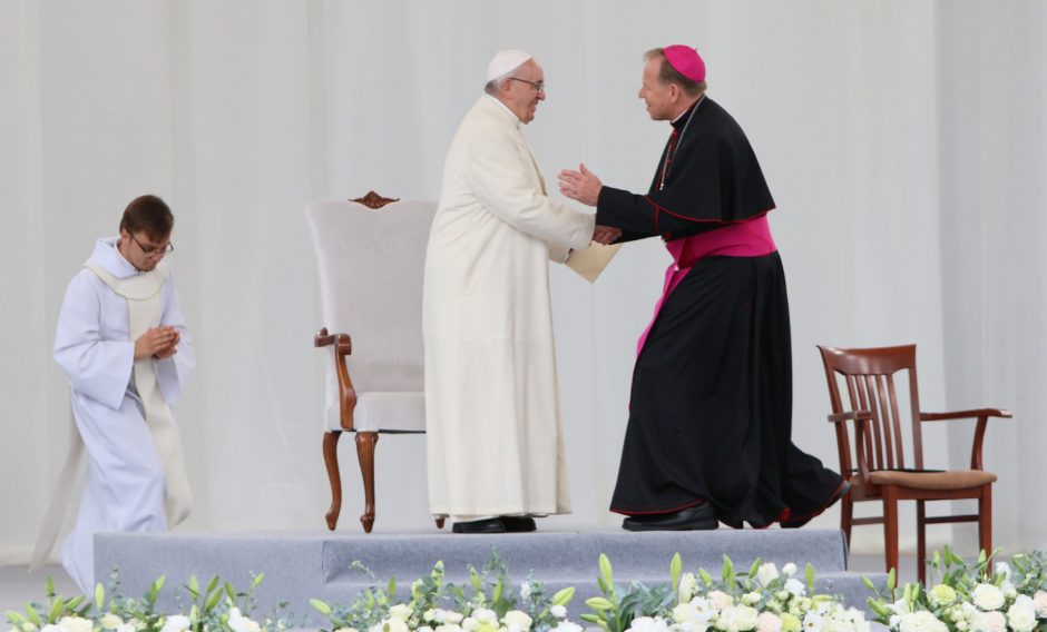 Popiežius atsižvelgė į arkivyskupo G. Grušo prašymą