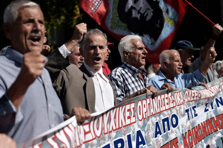 Pensijų graikams kitąmet nebekarpys