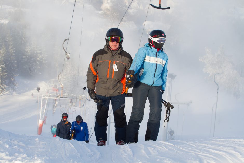 Liepkalnyje pradedamas slidinėjimo sezonas