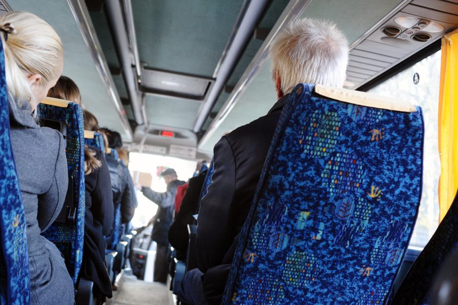 Kelionė autobusu pensininkei nebuvo sėkminga