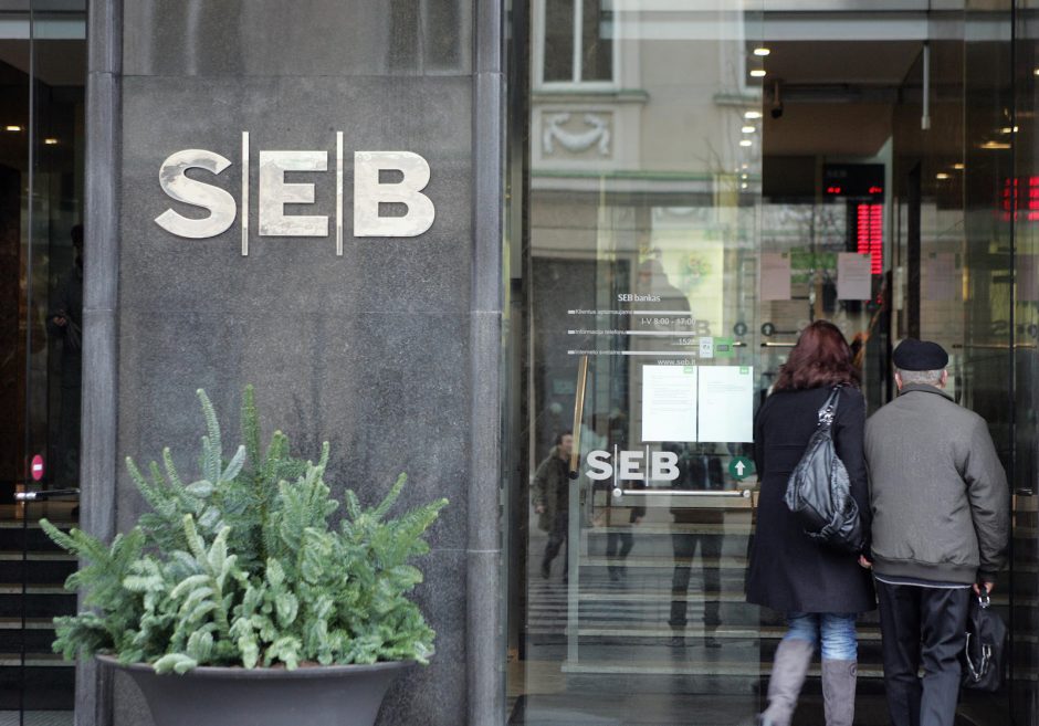 SEB bankas uždaro vieną skyrių Gedimino prospekte
