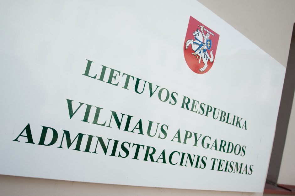 Vilniaus apygardos administraciniam teismui vadovaus J. Malijauskienė