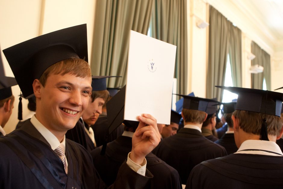 Baltijos šalių universitetų diplomai bus pripažįstami automatiškai