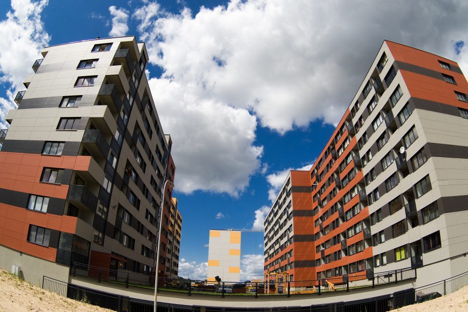 Gegužę Vilniuje parduota dvigubai daugiau naujų butų nei pernai