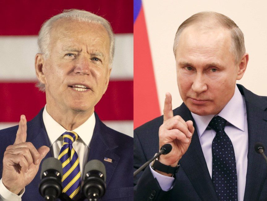 J. Bidenas V. Putiną pavadino „Rusijos diktatoriumi“